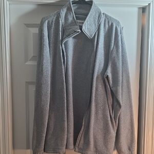 Magellan Outdoors Gray Fleece Jacket